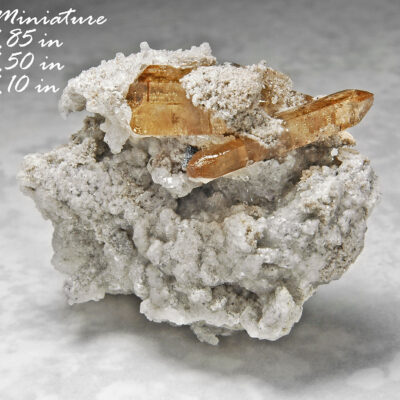 (B2) Topaz (Gem)  Location: Thomas Range, Juab Co., Utah.