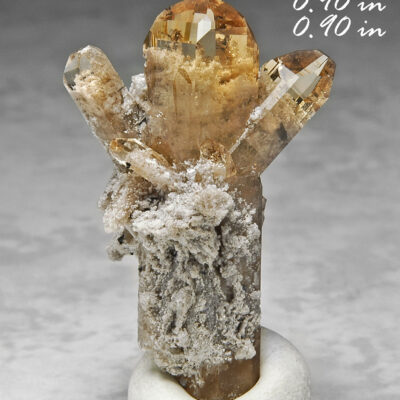 (B2) Topaz (Gem)  Location: Thomas Range, Juab Co., Utah.