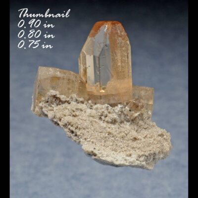(TMMLS007) Gem Topaz & Hematite (Direct Mine source) - Location: Thomas Range Juab Co. Utah.