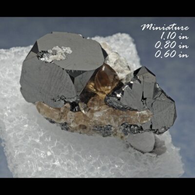 (TMMLS036) Bixbyite & Gem Pink Topaz (Direct Mine Source) Location: Thomas Range Juab Co. Utah.