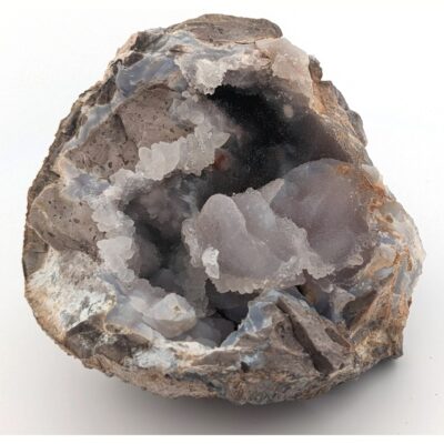 (TMMLS096) Dugway Geode with Quartz Flowers (Fluorescent) Juab Co. Utah (ls01min24)