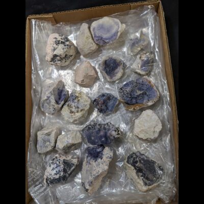 (TMMLS099) FLAT#2 Tiffany Stone Opal Fluorite Bertrandite (fluorescent)