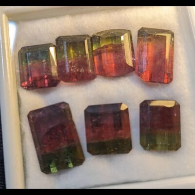 (TMMLS243) Bi-Colored Green/Pink Tourmaline ($250/ct)