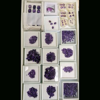 (TMMLS272) Facetted Dark Amethyst Quartz ($20/ct)