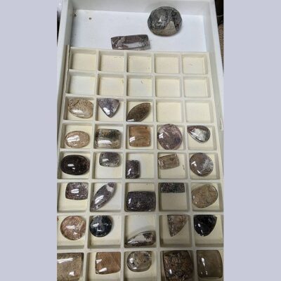 (TMMLS291) Lodolite (Garden Quartz) Brazil Polished Cab Cabachons ($1/ct)