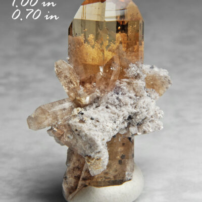Topaz (Gem) ? Location: Thomas Range, Juab Co., Utah. BOX01