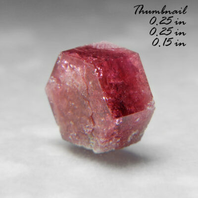 Red Beryl (also sometimes called Bixbite) - Location:  Thomas Range, Juab Co., Utah.   BOX04