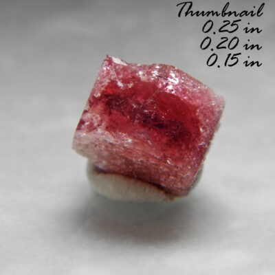 Red Beryl (also sometimes called Bixbite) - Location:  Thomas Range, Juab Co., Utah.   BOX04