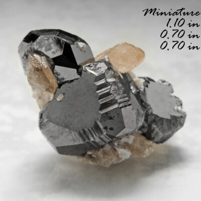 Bixbyite & Gem Pink Topaz - Location: Thomas Range, Juab Co., Utah.    BOX03