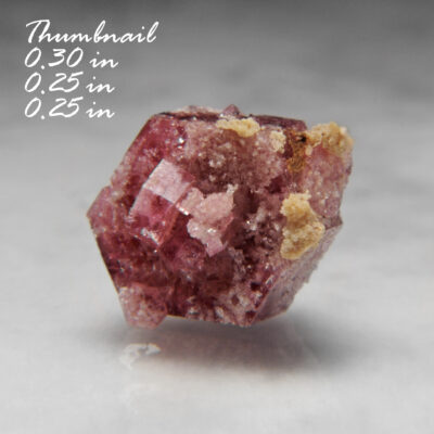 Red Beryl (also sometimes called Bixbite) - Location:  Thomas Range, Juab Co., Utah.   BOX04