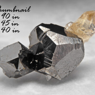 Bixbyite & Gem Pink Topaz - Location: Thomas Range, Juab Co., Utah.    BOX03