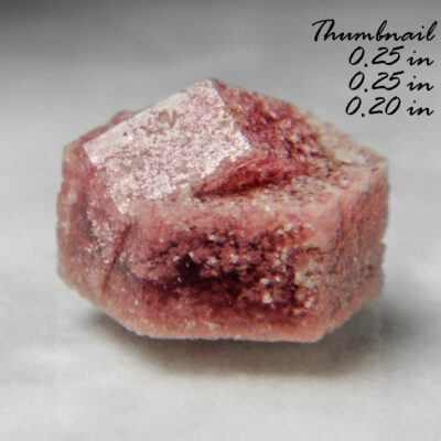 Red Beryl (also sometimes called Bixbite) - Location:  Thomas Range, Juab Co., Utah.   BOX04
