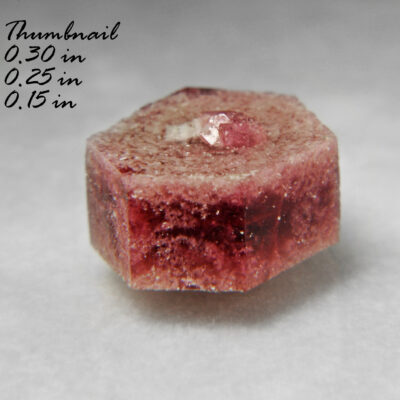 Red Beryl (also sometimes called Bixbite) - Location:  Thomas Range, Juab Co., Utah.   BOX04