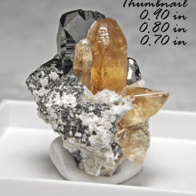 Bixbyite & Gem Pink Topaz - Location: Thomas Range, Juab Co., Utah.