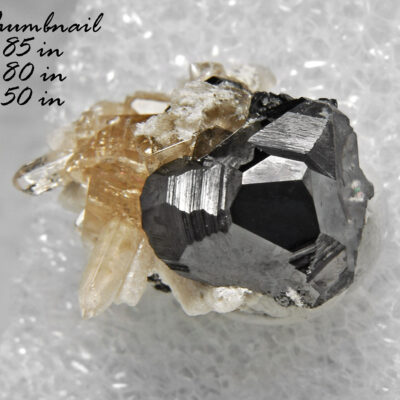 Bixbyite & Gem Pink Topaz - Location: Thomas Range Juab Co. Utah.
