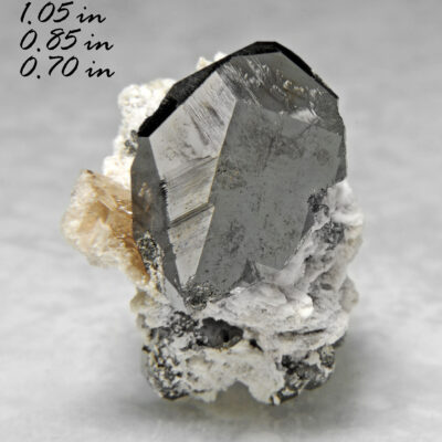 Bixbyite & Gem Pink Topaz  - Location: Thomas Range, Juab Co., Utah.