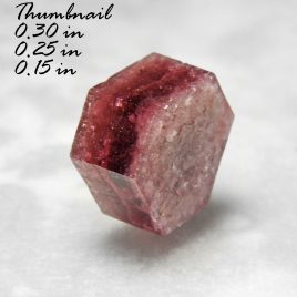 BOOK_SPECIMEN-Rare Raspberry Red Beryl (also sometimes called Bixbite) – Location: Thomas Range, Juab Co., Utah.
