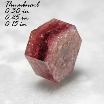 BOOK_SPECIMEN-Rare Raspberry Red Beryl (also sometimes called Bixbite) - Location: Thomas Range, Juab Co., Utah.