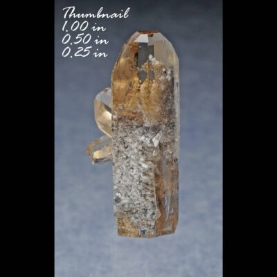(TMMLS201) (B1) Gem Topaz (Direct Mine source) - Location: Thomas Range Juab Co. Utah.