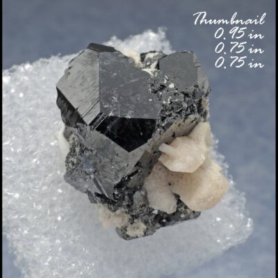 (B1) Bixbyite & Gem Pink Topaz (Direct Mine Source) Location: Thomas Range Juab Co. Utah.