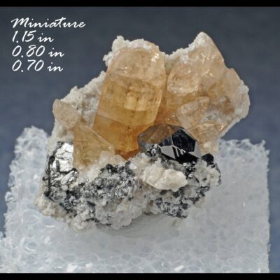 (B1) Bixbyite & Gem Pink Topaz (Direct Mine Source) ? Location: Thomas Range Juab Co. Utah.