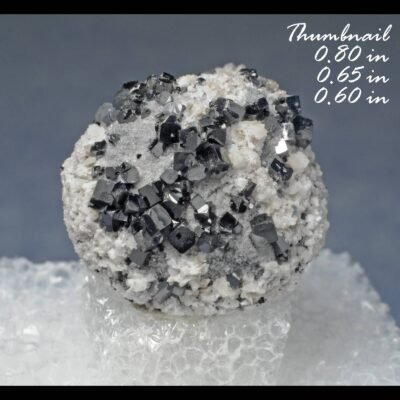 (B1) Garnet Var. Spessartine & Minor Sanadine Feldspar with Bixbyites (Direct Mine source) - Location: Thomas Range Juab Co. Utah.