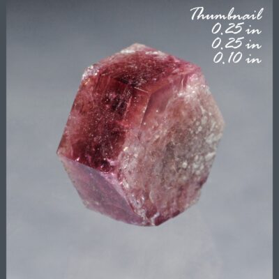 (TMMLS211) Gemmy Red Beryl (also sometimes called Bixbite) Thomas Range¸ Juab Co.¸ Utah