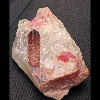(TMMLS229) Pink Tourmaline in Quartz from Brazil