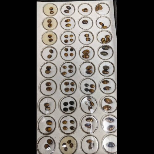 (TMMLS275) Tiger-Eye Cabochons ($3/ct)
