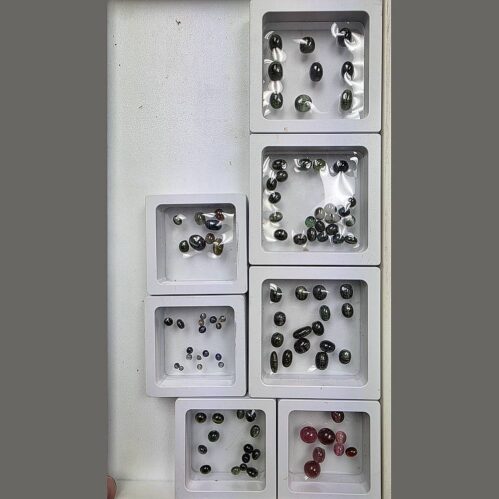 (TMMLS282) Toumaline Polished Cabs (Cats Eyes) ($50/ct)